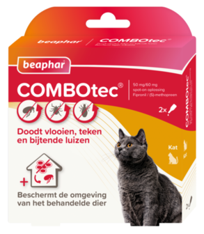 Beaphar combotec vlooiendruppels kat fret