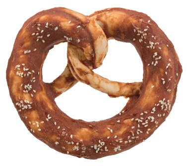 Trixie denta fun pretzel 15 cm hondensnack