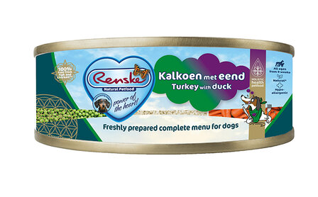 Renske Vers Adult Kalkoen en Eend 95 gram