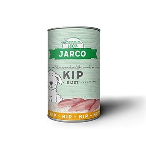 Jarco hondenvoer blik Kip Rijst 400 gram