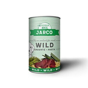 Jarco hondenvoer blik wild groenten pasta 400 gram