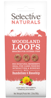 Selective woodland loops paardebloen en rozenbottel