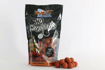 Evezet boiliekrill en spices 20 mm 800 gram