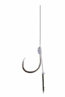 Gamakatsu Onderlijn 12cm Method feeder met spike