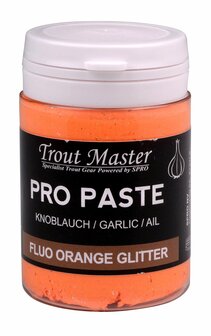 Trout master foreldeeg fluo orange glitter det.1