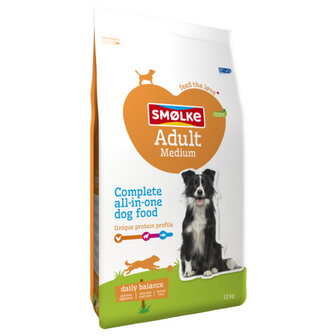 Smolke Medium adult 12kg nieuwe verpakkiing