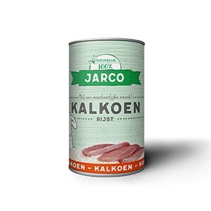 Jarco Blik Kalkoen Rijst 400 gram