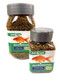 Discus goudviskorrels 100 330 ml