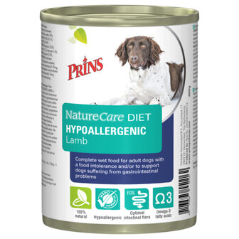 Prins NatureCare Diet Dog Hypoallergenic 400 gram