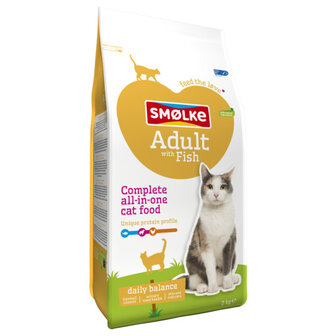 Smolke Adult Vis & Rijst 2kg