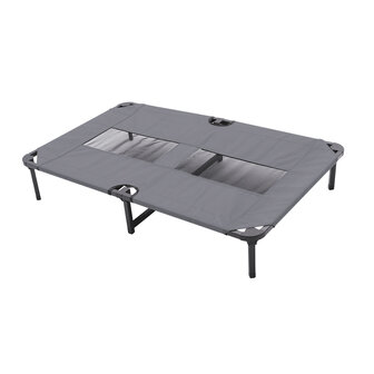 Duvo plus hondenstretcher zwart 102x68 cm det.1