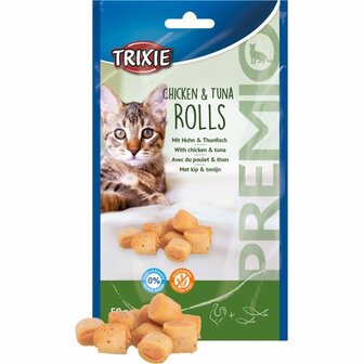 Trixie kattensnoepjes tuna roll 50 gram det.1
