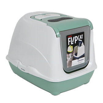 Flip Cat Kattenbak Jumbo mint groen 57 cm det.1