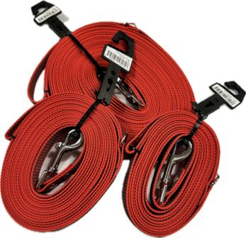 DiboZoo Anti Slip Hondenriem rood 20 mm 