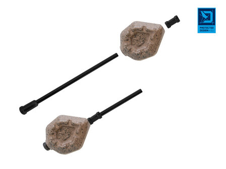 Delphin karper gripper lood met tube