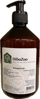 DiboZoo Schapenvet voor honden 500ml 