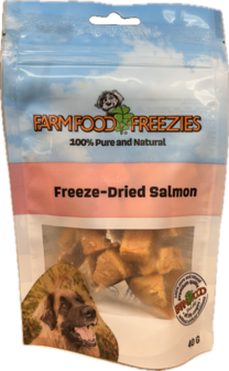 Farm Food Freezies Zalm 40g &ndash; Natuurlijke Hondensnack