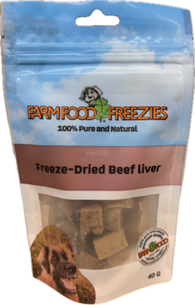 Farm Food Freezies Rundlever 40g &ndash; Natuurlijke Hondensnack