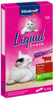 Vitakraft liquid snack rund en Inuline