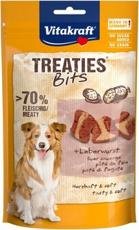Vitakraft Treaties Bits met leverworst 120 gram