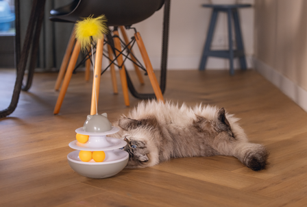 Beeztees Kattenspeelgoed Interactief Sapi det.4