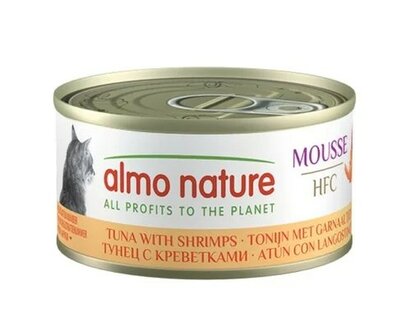 Almo Nature HFC mouse met tonijn en garnalen 70 gram