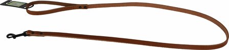 Boon hondenriem cognac 1,30 meter | Echt leer