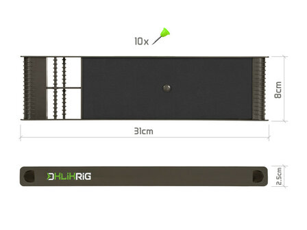 Delphin KlikBOX Rig &ndash; Dubbelzijdige Onderlijn Organizer