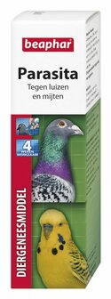 Parasita 50 ml spot-on voor duiven en voli&egrave;revogels tegen mijten, luizen en schurft, met ivermectine, eenvoudig toe te p