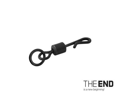 Delphin karperwartel met ring en quick lock 10 stuks