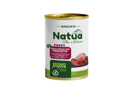 Natua puppyvoer Ham blik 400 gram