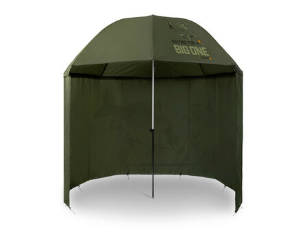 Delphin BigONE CARP vissersparaplu 250 cm &ndash; karper paraplu waterdicht