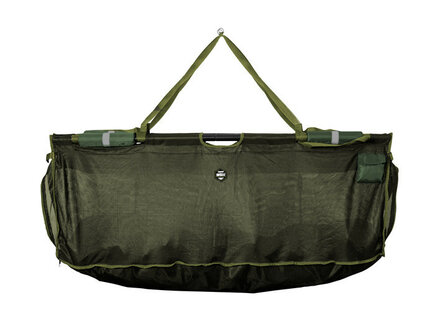 Weigh Sling Bag 125&times;45&times;30 cm met drijvers, reflecterende strips en draagriemen voor karpervissen