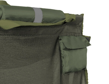 Weigh Sling Bag 125&times;45&times;30 cm met drijvers, reflecterende strips en draagriemen voor karpervissen
