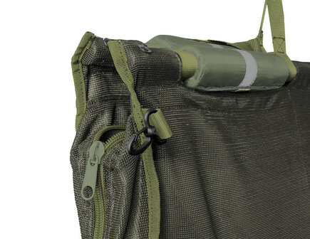 Weigh Sling Bag 125&times;45&times;30 cm met drijvers, reflecterende strips en draagriemen voor karpervissen