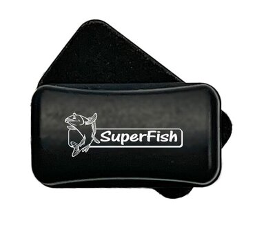 Superfish Float Clean Magneet voor aquariumglas &ndash; drijvende glasreiniger met scrubber