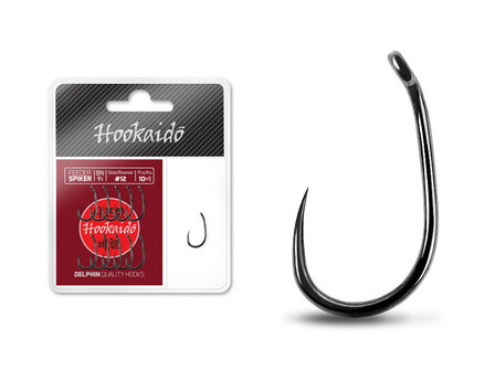 Delphin HOOKAIDO Spiker Hook Barbless haak uit Red Series &ndash; weerhaakloos visgerei