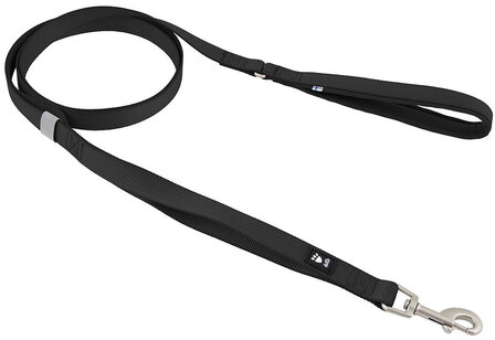 Hurtta Weekend Warrior Hondenriem Blackberry Zwart &ndash; 1,80 meter