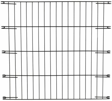 Bench Verkleiner XL Zwart H64 x B71 cm voor bench 107x71 cm &ndash; helpt pup sneller zindelijk worden