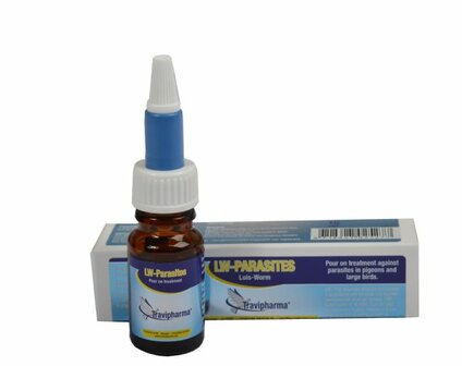 Luis-Worm Travipharma Druppels grote vogels &ndash; Uitwendig Gebruik