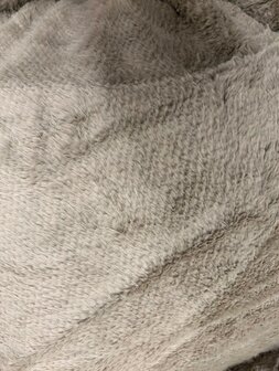 Adori hondenmand Maya taupe 86x68x30 cm pluche hondenmand met hoge randen en lage instap stof