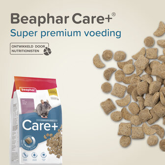 Beaphar Care+ rattenvoer 700gram super premium voer