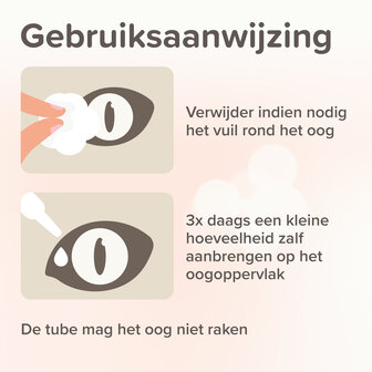 Beaphar Oogzalf Hond, Kat en knaagdier gebruiksaanwijzing