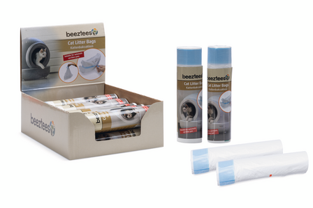 Beeztees kattenbakzakken voor automatische kattenbak Moeza &ndash; 10 stuks