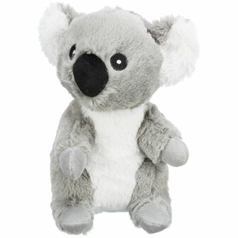 Trixie pluche hondenspeeltje Koala Beer 21 cm met geluid &ndash; veilig speelgoed voor honden