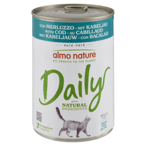 Almo nature daily menu cat kabeljauw 400 gram kattenvoer