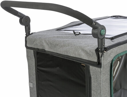 Trixie hondenfietskar met vering medium tot 35 kg det.7