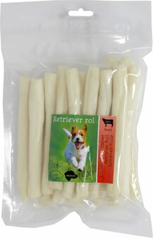 Witte Kauwrollen voor honden | 15 stuks - 15 cm