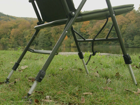 Delphin ErgoCARP stoel met memory foam hoofdsteun en verstelbare rugleuning