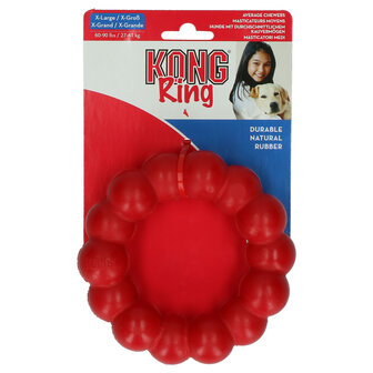 KONG Ring hondenspeelgoed van duurzaam natuurlijk rubber xl